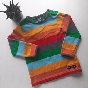 Villervalla organic cotton long sleeve shirt size 6-9 months